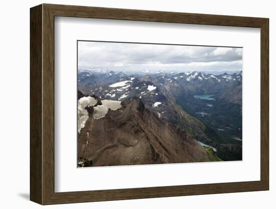 Mountain landscape, Cordon Martial, Tierra del Fuego, Argentina, South America-David Pickford-Framed Photographic Print