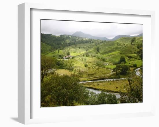 Mountain Landscape in the Region of Monteverde, Costa Rica, Central America-Levy Yadid-Framed Photographic Print