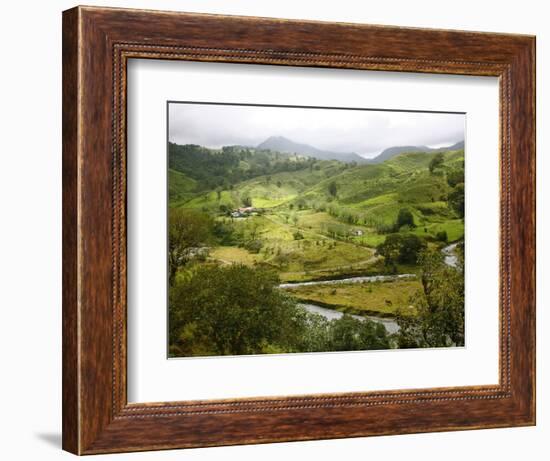 Mountain Landscape in the Region of Monteverde, Costa Rica, Central America-Levy Yadid-Framed Photographic Print