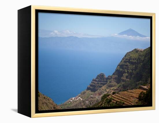 Mountain Landscape, La Gomera, Canary Islands, Spain, Atlantic, Europe-Adina Tovy-Framed Premier Image Canvas