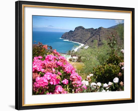 Mountain Landscape, La Gomera, Canary Islands, Spain. Atlantic, Europe-Adina Tovy-Framed Photographic Print