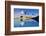 Mountain Landscape, Lac Blanc, Aiguille Vert and Les Drus with Clouds Rising, Haute Savoie, France-Frank Krahmer-Framed Photographic Print