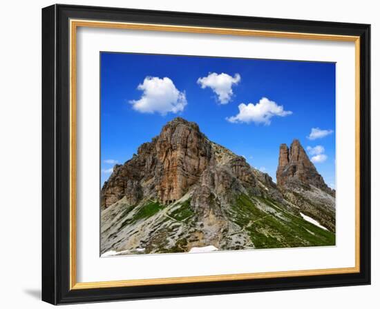 Mountain Landscape - Sexten Dolomites, South Tyrol, Italy-volrab vaclav-Framed Photographic Print