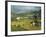 Mountain Landscape with Cows Grazing in Upper Area of Biella-Lorenzo Di Bicci-Framed Giclee Print
