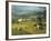 Mountain Landscape with Cows Grazing in Upper Area of Biella-Lorenzo Di Bicci-Framed Giclee Print