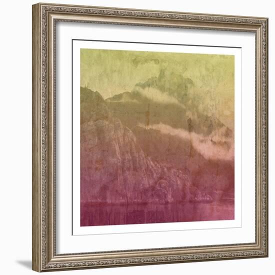 Mountain Lights A-Sheldon Lewis-Framed Art Print