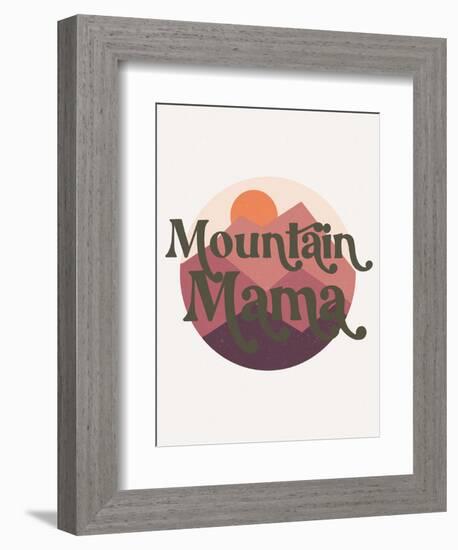 Mountain Mama 2-null-Framed Art Print