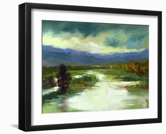 Mountain Meadow-Sheila Finch-Framed Art Print