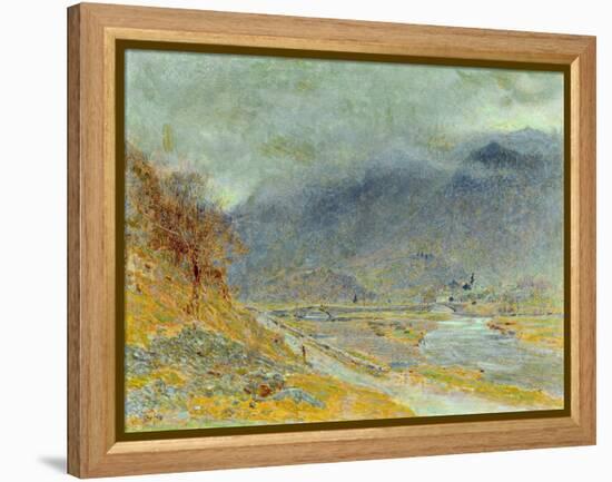 Mountain Mist, 1870-Albert Goodwin-Framed Premier Image Canvas