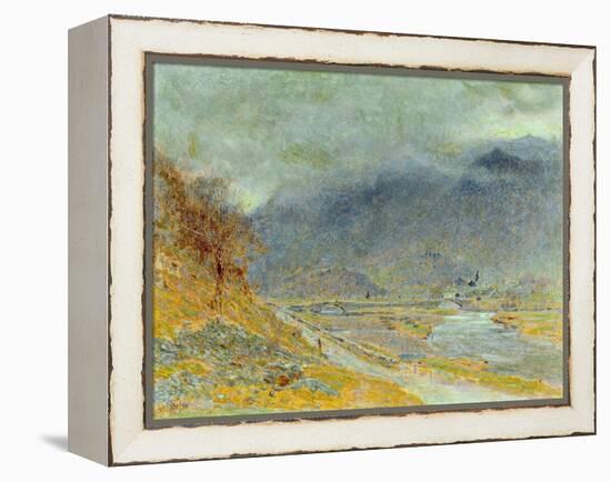 Mountain Mist, 1870-Albert Goodwin-Framed Premier Image Canvas