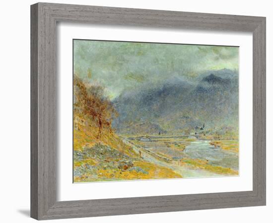 Mountain Mist, 1870-Albert Goodwin-Framed Giclee Print