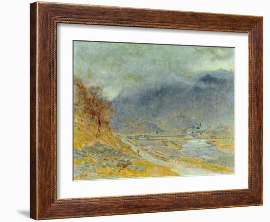 Mountain Mist, 1870-Albert Goodwin-Framed Giclee Print