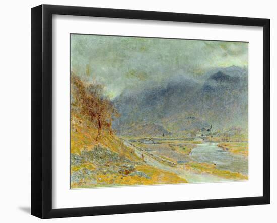 Mountain Mist, 1870-Albert Goodwin-Framed Giclee Print