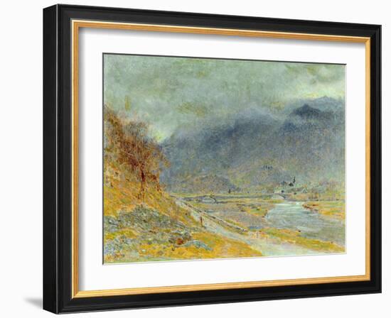 Mountain Mist, 1870-Albert Goodwin-Framed Giclee Print