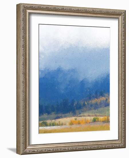 Mountain Mist I-Chris Vest-Framed Art Print