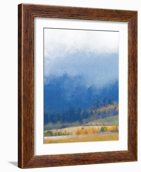 Mountain Mist I-Chris Vest-Framed Art Print