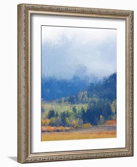 Mountain Mist II-Chris Vest-Framed Art Print