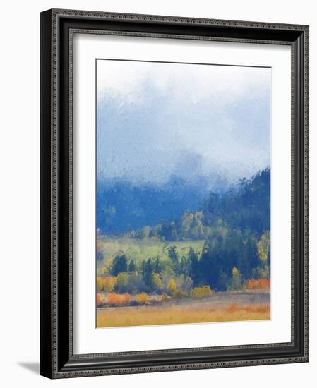 Mountain Mist II-Chris Vest-Framed Art Print