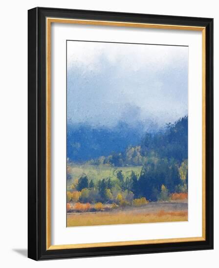 Mountain Mist II-Chris Vest-Framed Art Print