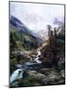 Mountain Of The Holy Cross-Thomas Moran-Mounted Art Print