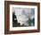 Mountain Out of the Mist-Albert Bierstadt-Framed Giclee Print