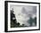 Mountain Out of the Mist-Albert Bierstadt-Framed Giclee Print