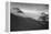 Mountain Partially Covered With Clouds "In Glacier National Park" Montana. 1933-1942-Ansel Adams-Framed Stretched Canvas