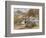 Mountain Pass at Bettws-Y-Coed, 1851-David Cox-Framed Giclee Print