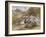 Mountain Pass at Bettws-Y-Coed, 1851-David Cox-Framed Giclee Print