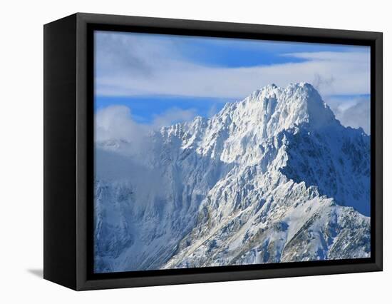 Mountain Peak in Saint Elias Range-Paul Souders-Framed Premier Image Canvas