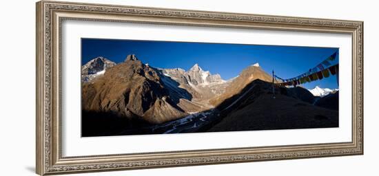 Mountain Peak, Kumuche Himal, Solukhumbu, Himalayas, Nepal-null-Framed Photographic Print