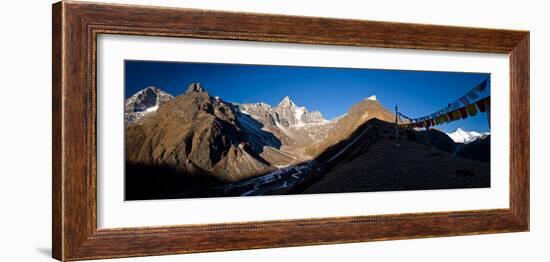 Mountain Peak, Kumuche Himal, Solukhumbu, Himalayas, Nepal-null-Framed Photographic Print