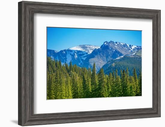 Mountain Peak-duallogic-Framed Photographic Print