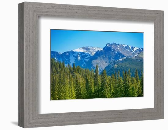 Mountain Peak-duallogic-Framed Photographic Print