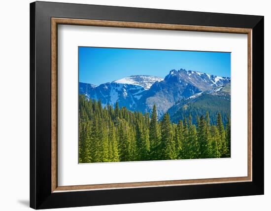 Mountain Peak-duallogic-Framed Photographic Print