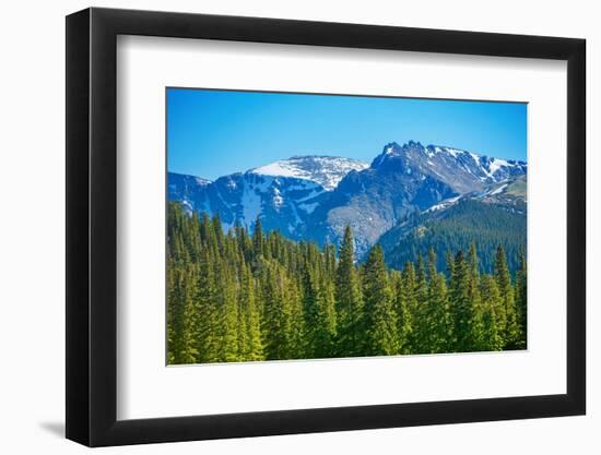 Mountain Peak-duallogic-Framed Photographic Print