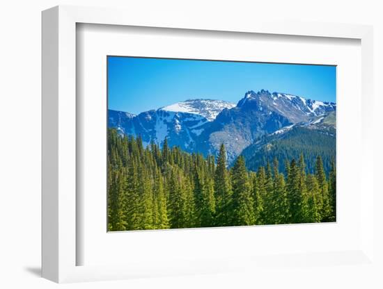 Mountain Peak-duallogic-Framed Photographic Print