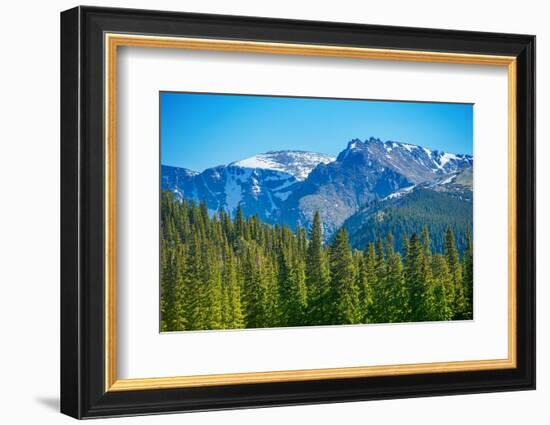 Mountain Peak-duallogic-Framed Photographic Print