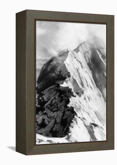 Mountain Peak-Alexis Marcou-Framed Stretched Canvas