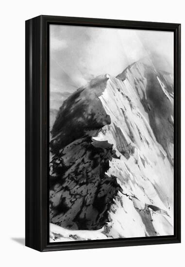 Mountain Peak-Alexis Marcou-Framed Stretched Canvas