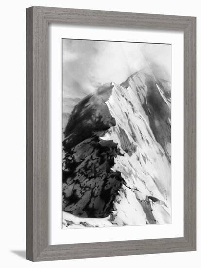 Mountain Peak-Alexis Marcou-Framed Art Print