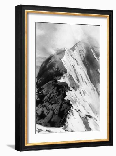 Mountain Peak-Alexis Marcou-Framed Art Print