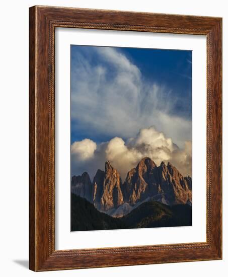 Mountain peaks, Dolomites, Italy-Art Wolfe-Framed Photographic Print