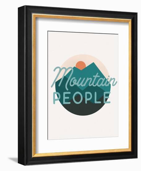 Mountain People-null-Framed Art Print