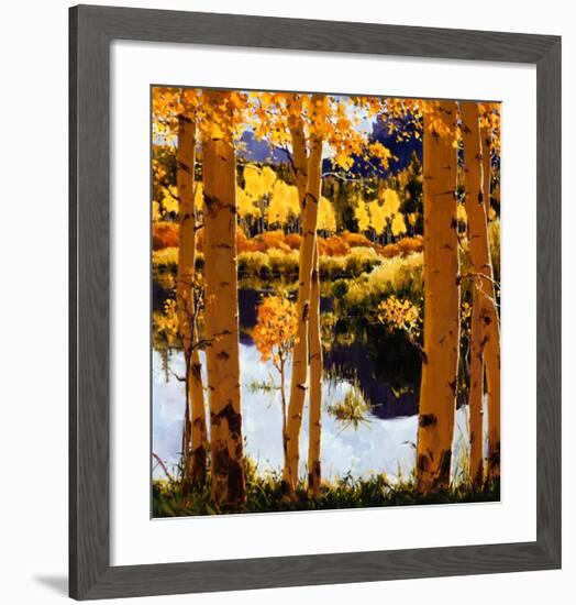 Mountain Pond-William Hook-Framed Art Print