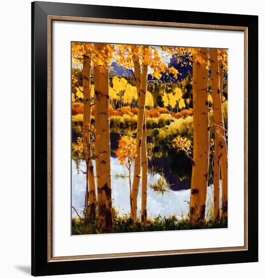 Mountain Pond-William Hook-Framed Art Print