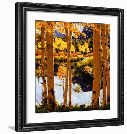 Mountain Pond-William Hook-Framed Art Print