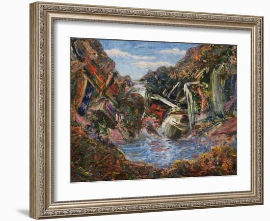 Mountain Pool-James W Johnson-Framed Giclee Print