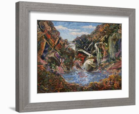 Mountain Pool-James W Johnson-Framed Giclee Print