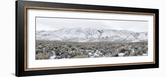 Mountain Range, Black Rock Desert, Nevada, USA-null-Framed Photographic Print